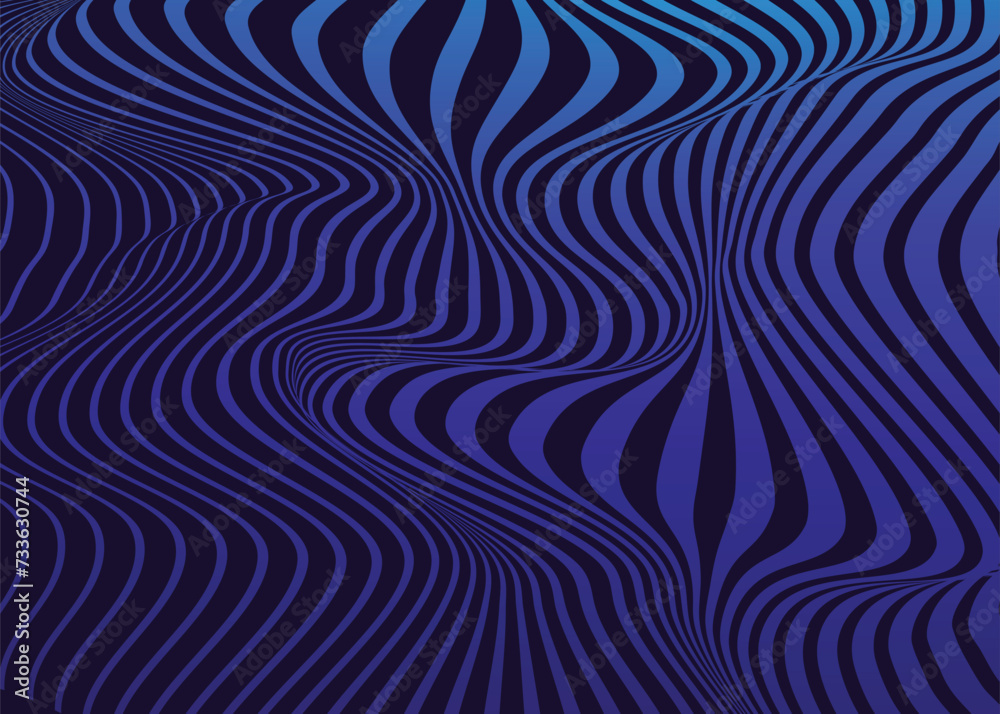 Wave Lines psychdelic Abstract Background. Wave Lines psychdelic Abstract Background.