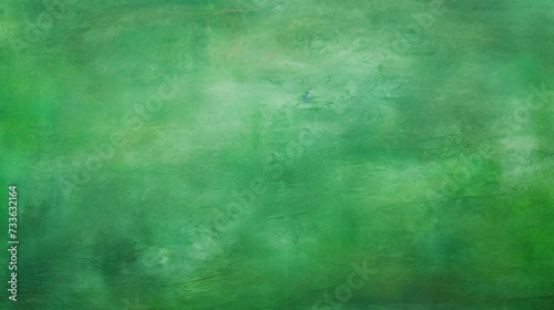Abstract green paint background