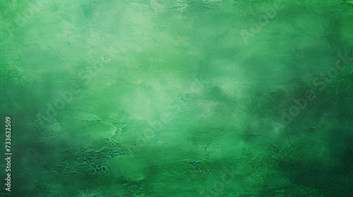 Abstract green paint background