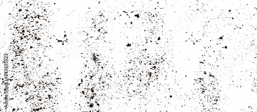 Subtle grain texture with vintage dots and specks. Vector illustration