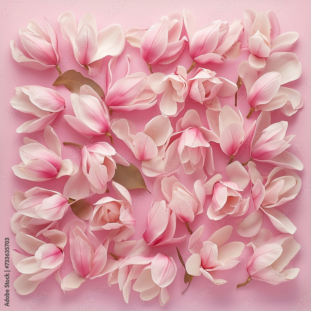 magnolie, blüten, blütenblätter, rosa, schönheit, dekoration, kunst, hintergrund, blühen, blume, magnolia, blossoms, petals, pink, beauty, decoration, art, background, bloom, flower