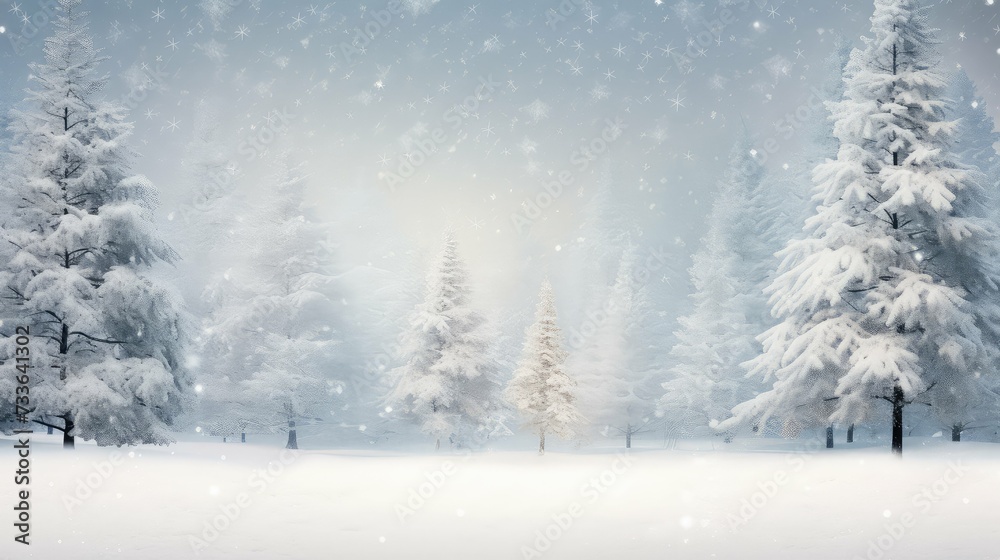 winter holiday background snowflakes