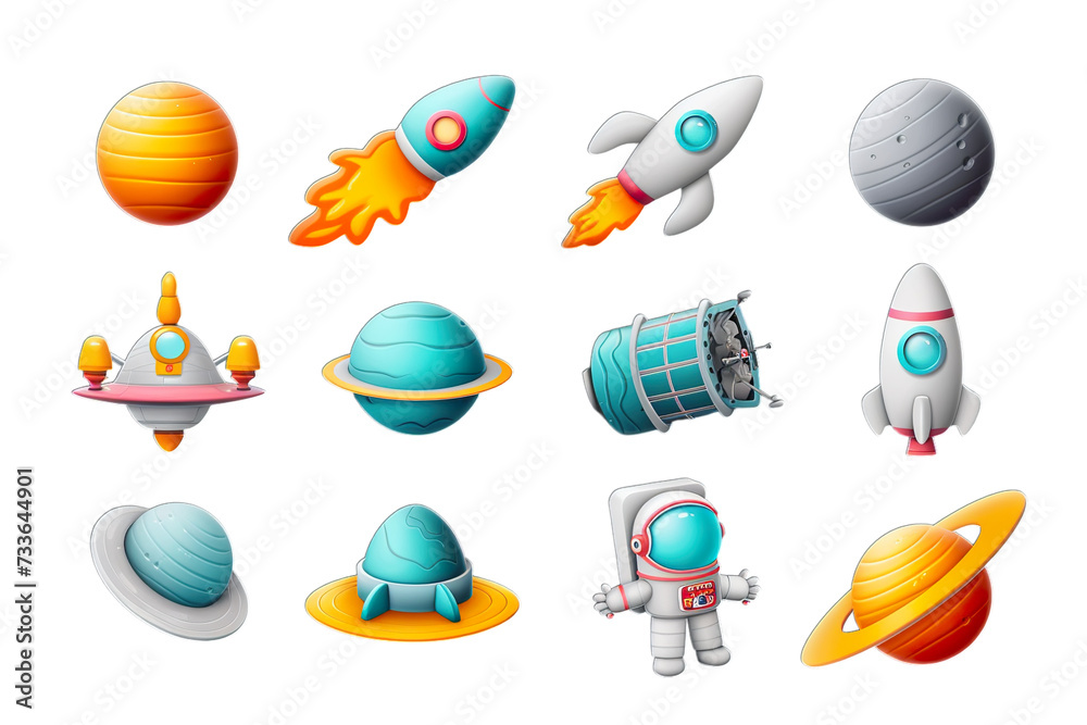space icon sets