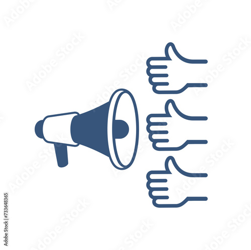 illustration of viral, viral icon, vector art.