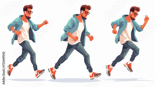 Mart clothing isolated cartoon vector illustration.