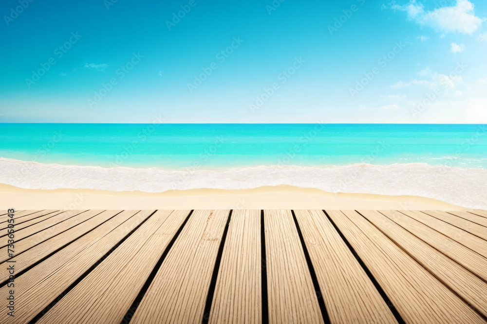 Beachside Bliss: Summer Table Setting for Product Display Beachside Bliss: Summer Table Setting for Product Display