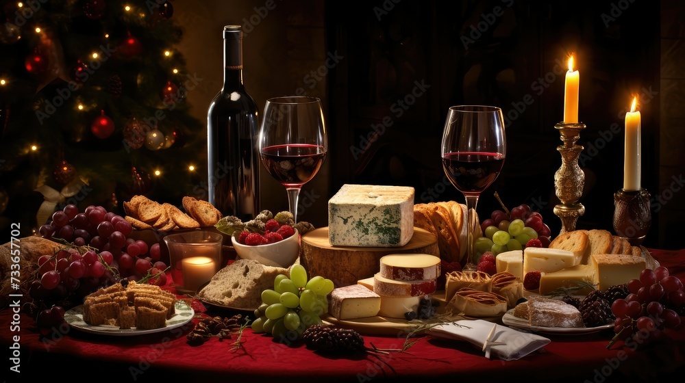 toast holiday wine