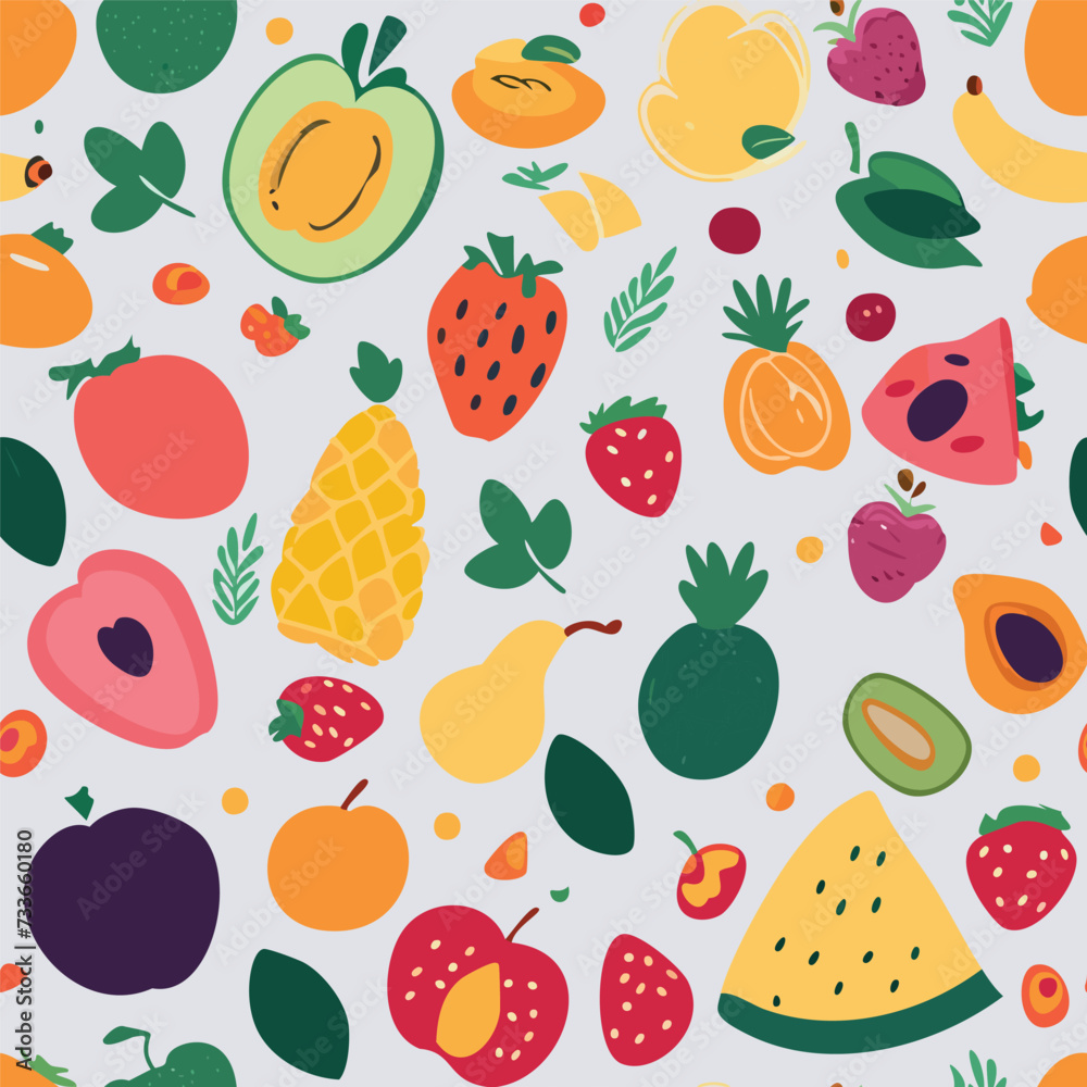 seamless pattern with leaves seamless pattern with leaves