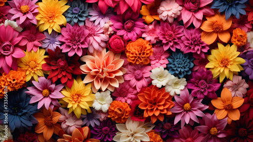 Colorful flowers