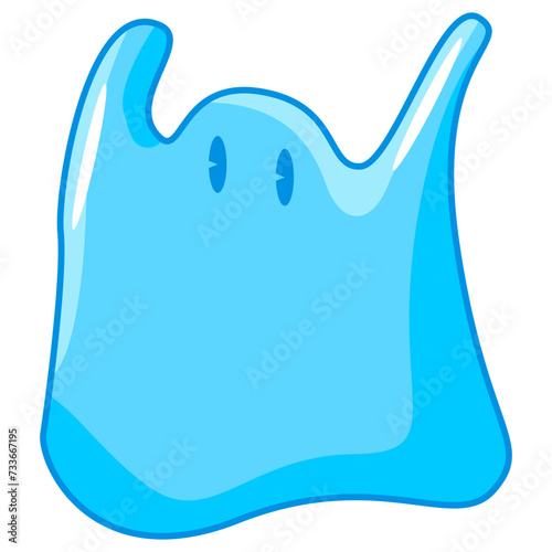 Cute Blue Slime