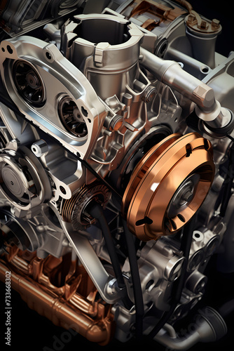 The High-Performance EJ Engine: A Close-up Perspective of Engineering Excellence