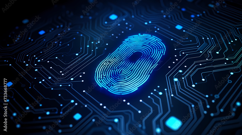 Cyber security, data protection, cyber attack concept on blue background Cyber security, data protection, cyber attack concept on blue background