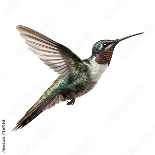 Hummingbird PNG Cutout, Generative AI © Githa
