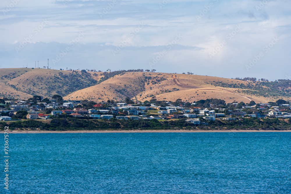 The coastal town of Victor Harbor in South Australia