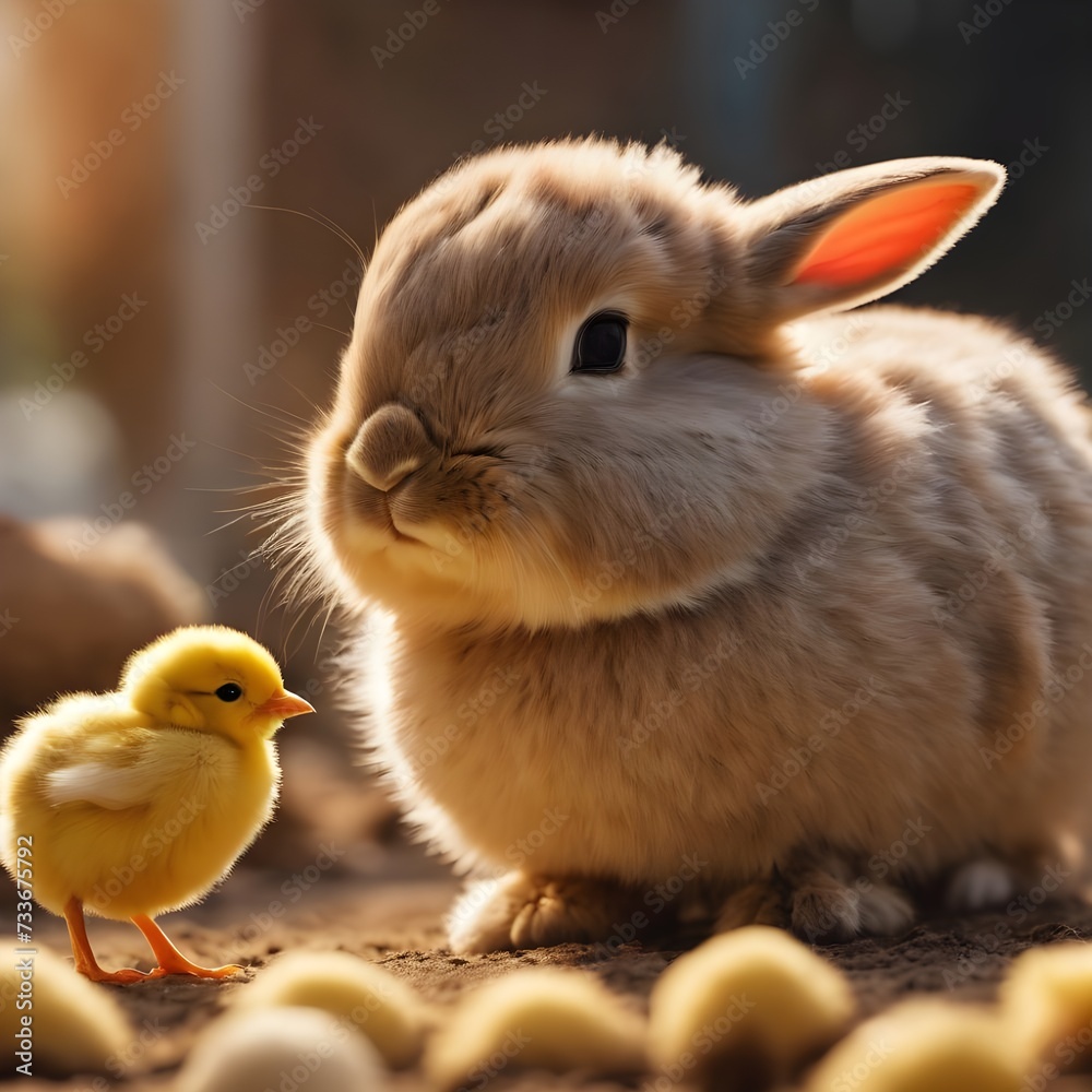 Chick and Bunny