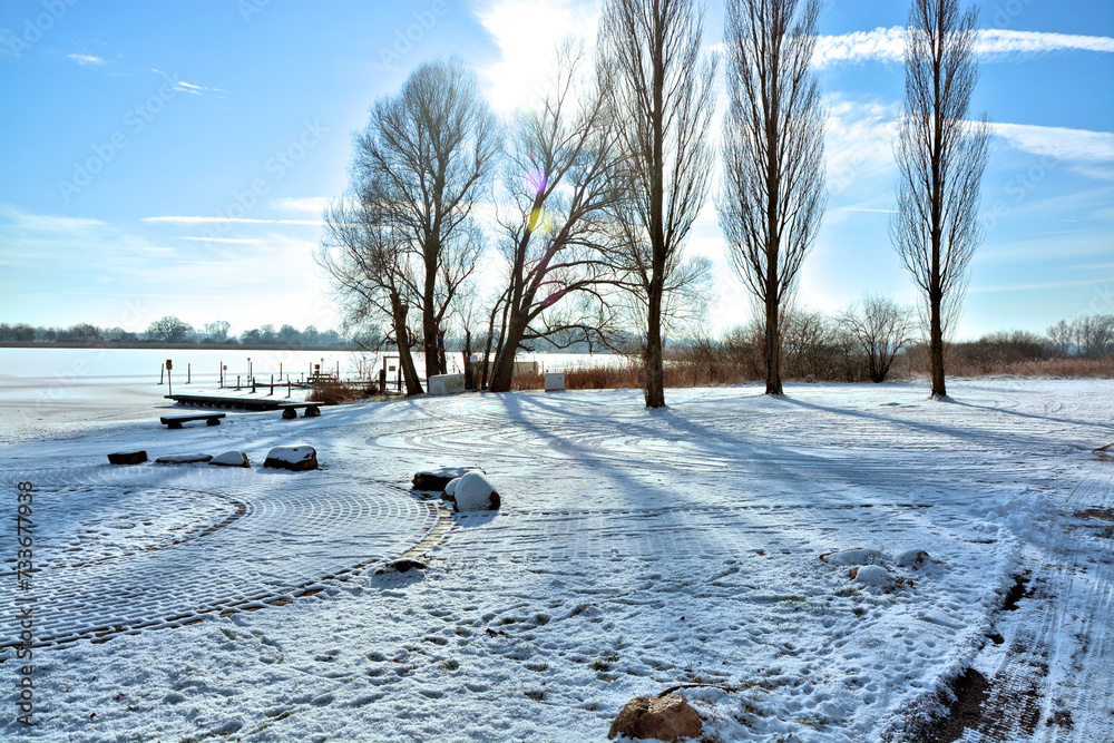 winteridylle am see