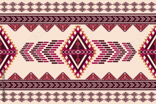 Native american pattern, Vector seamless decorative ethnic pattern. American indian motifs. Ethnic geometric pattern native american mexican navajo tribal motif.
Design for background,carpet,wallpaper