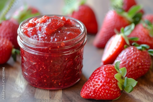 Enhance Any Meal With The Exquisite Flavor Of Homemade Strawberry Jam
