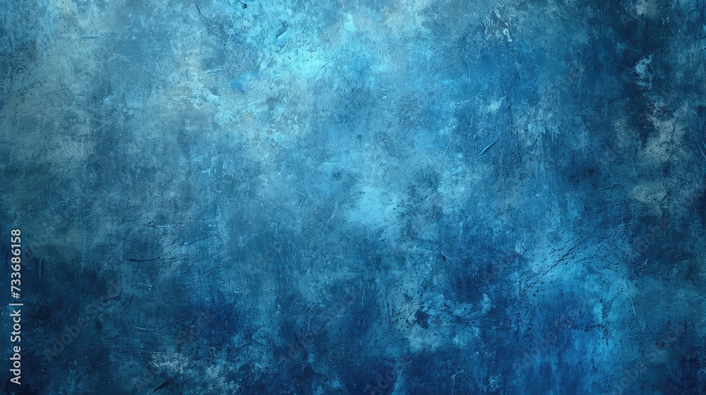 Blue grunge background texture. blue background