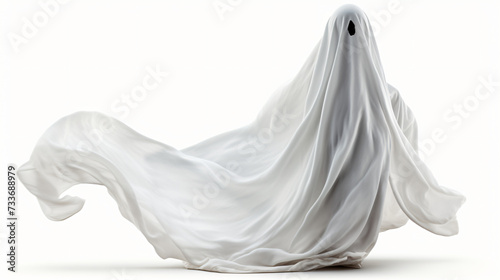 Flying halloween ghost
