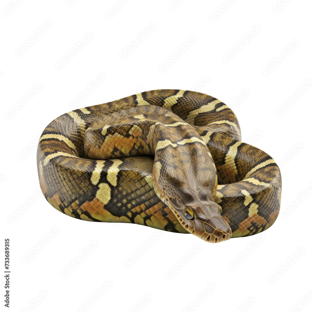 Anaconda PNG Cutout, Generative AI Anaconda PNG Cutout, Generative AI