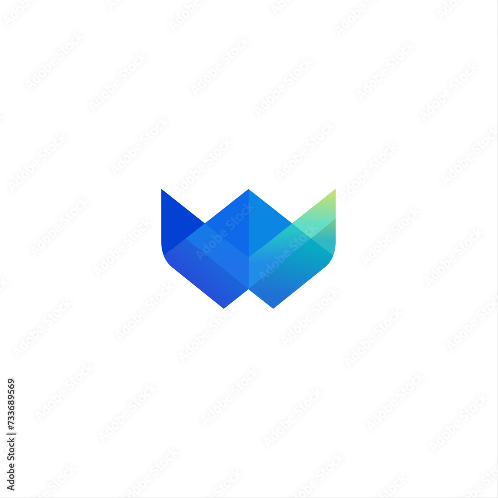 W Letter Logo Vector Template Abstract Monogram Symbol. Usable for Business sport, technology, fashion, digital And future creative logo