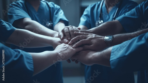 Doctors and nurses coordinate with each other before the patient's operation