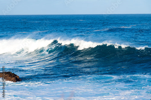 waves of the Atlantic Ocean photo