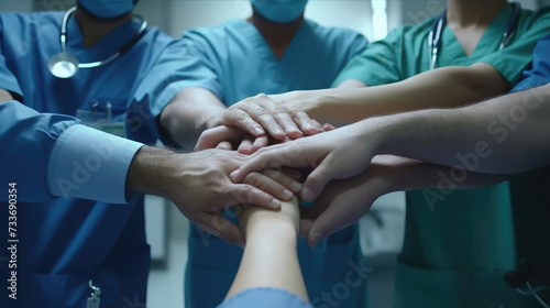 Doctors and nurses coordinate with each other before the patient's operation