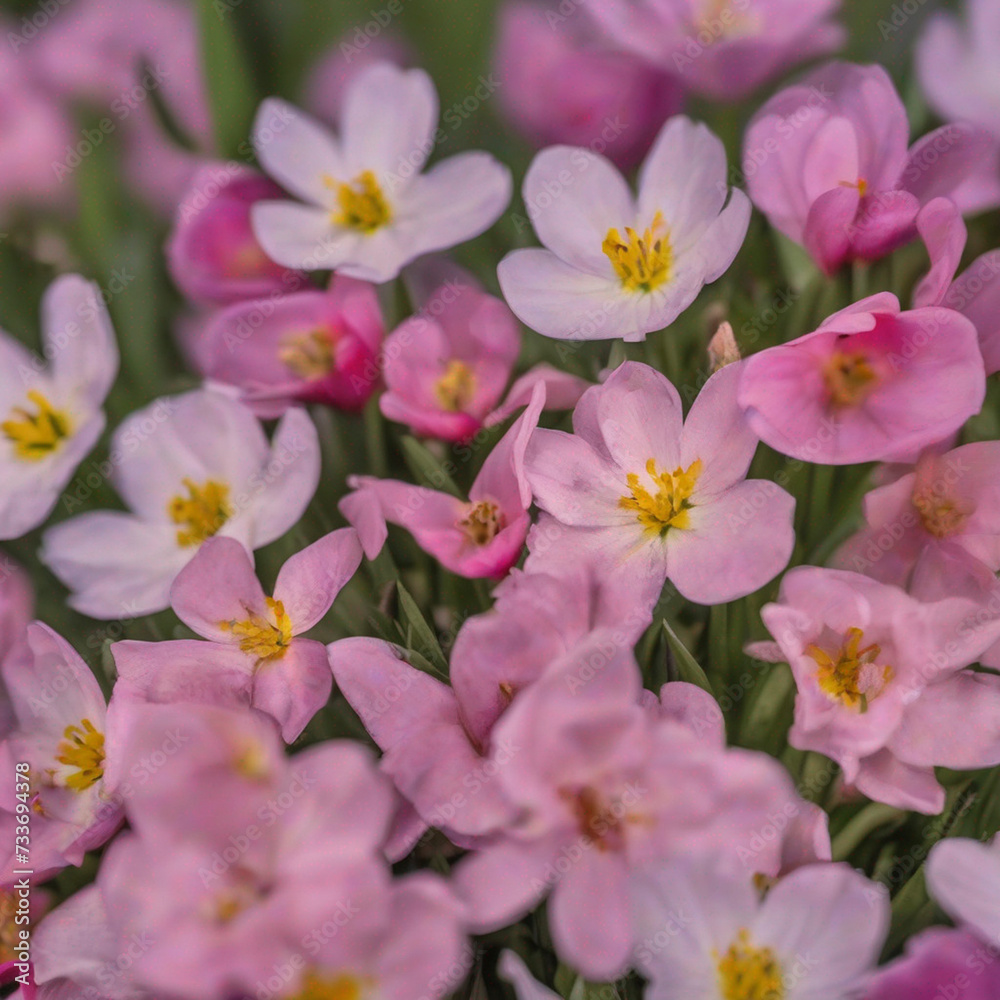 Spring flower background