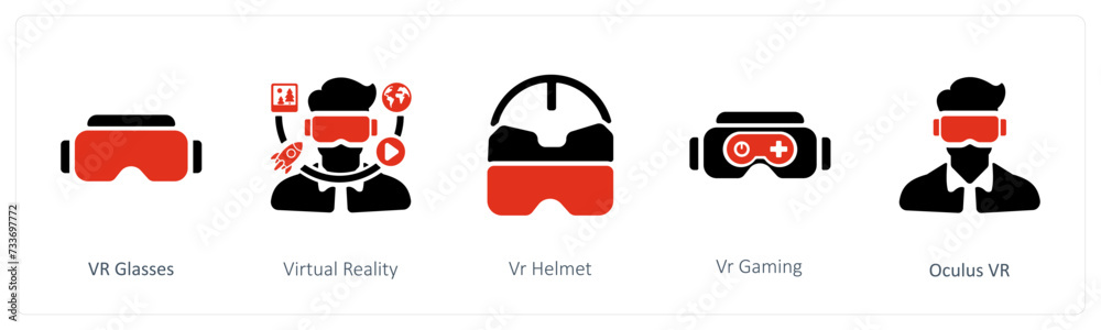 vr glasses, virtual reality and Vr Helmet vr glasses, virtual reality and Vr Helmet