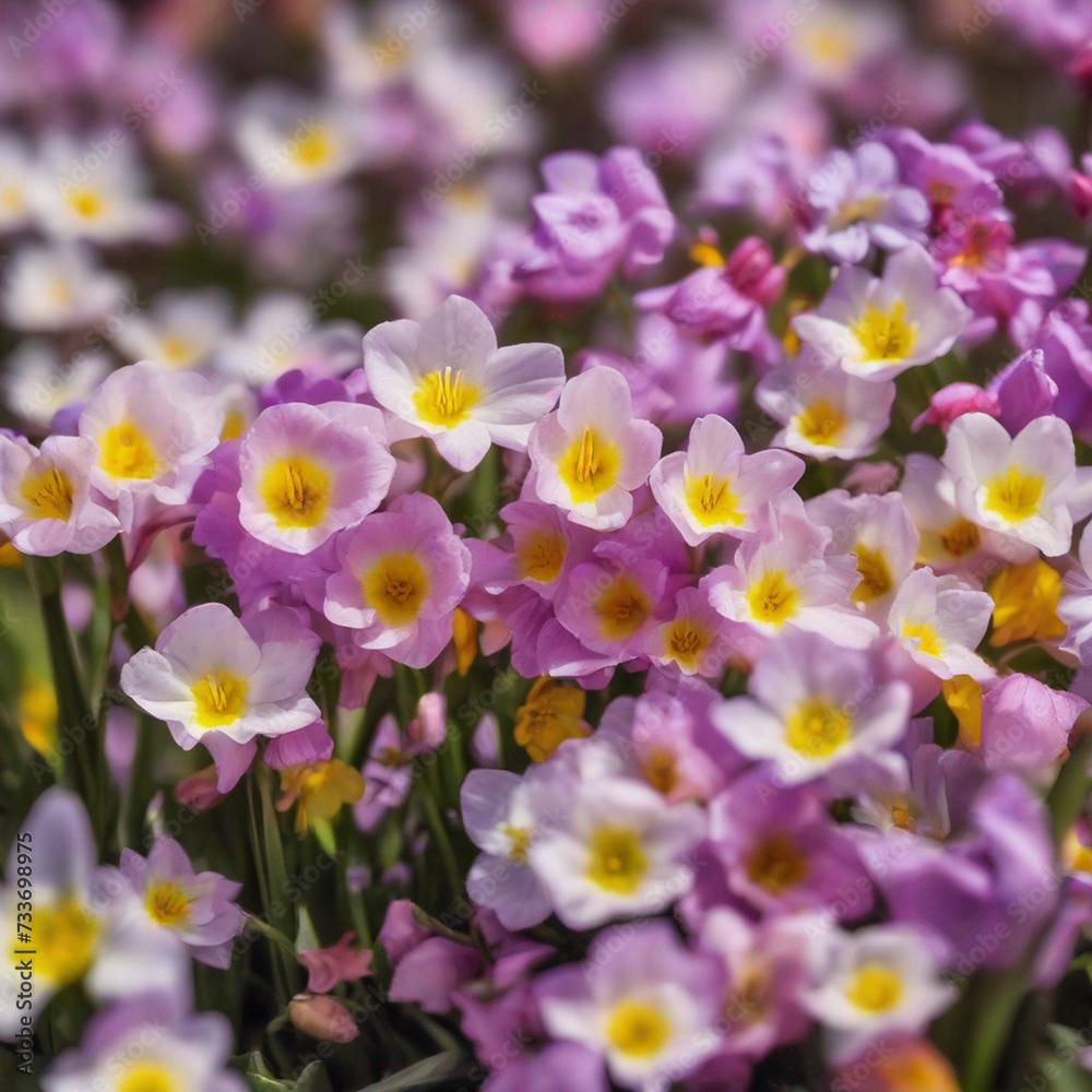 Spring flower background