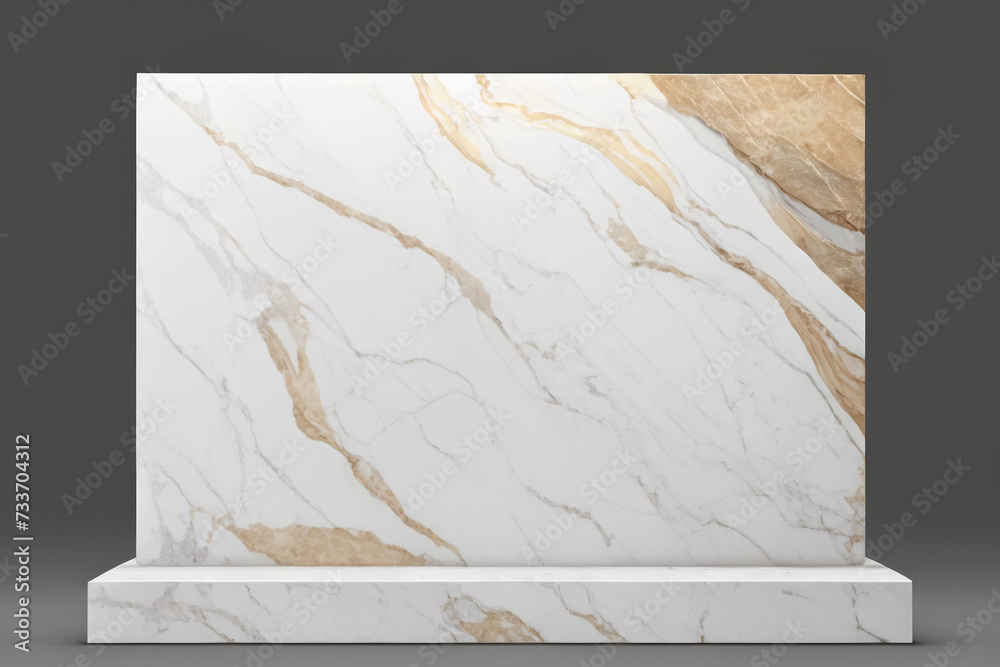 Elegance in Simplicity: Marble Empty Space for Display