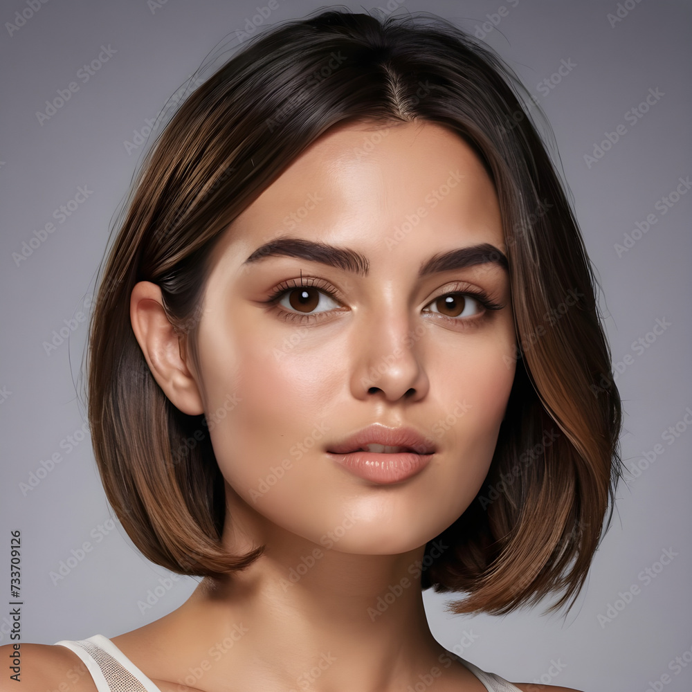 Close up portrait of a beautiful woman.. Close up portrait of a beautiful woman..