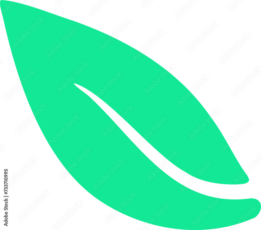 Flower leaf hand drawing design element. Flower leaf silhouette illustration. Flower leaf hand drawing design element. Flower leaf silhouette illustration.