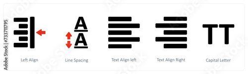 Left Align, Line Spacing, Text Align left