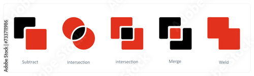  Subtract, Intersection, Merge