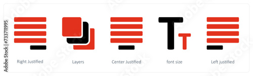  Right Justified, Layers, font size