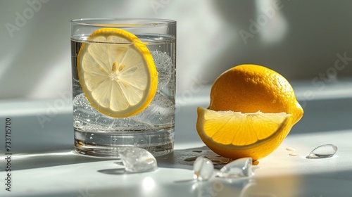 Agua con limón