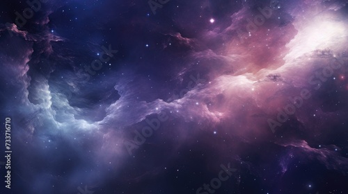 Ethereal Cosmic Nebula