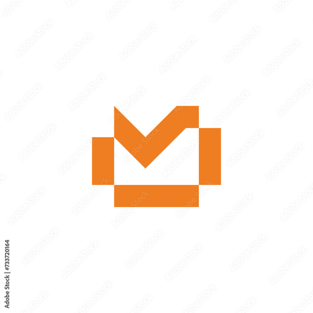 check mark open box package symbol logo vector check mark open box package symbol logo vector