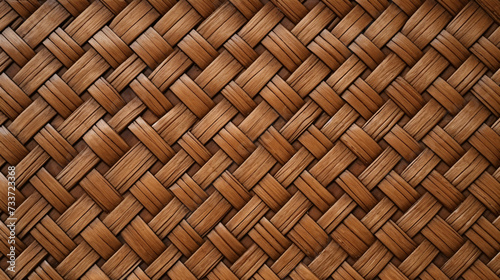 Brown wicker texture