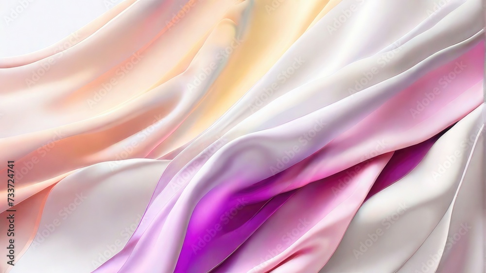 Silken waves of color dance gracefully, weaving a symphony of elegance and warmth Silken waves of color dance gracefully, weaving a symphony of elegance and warmth