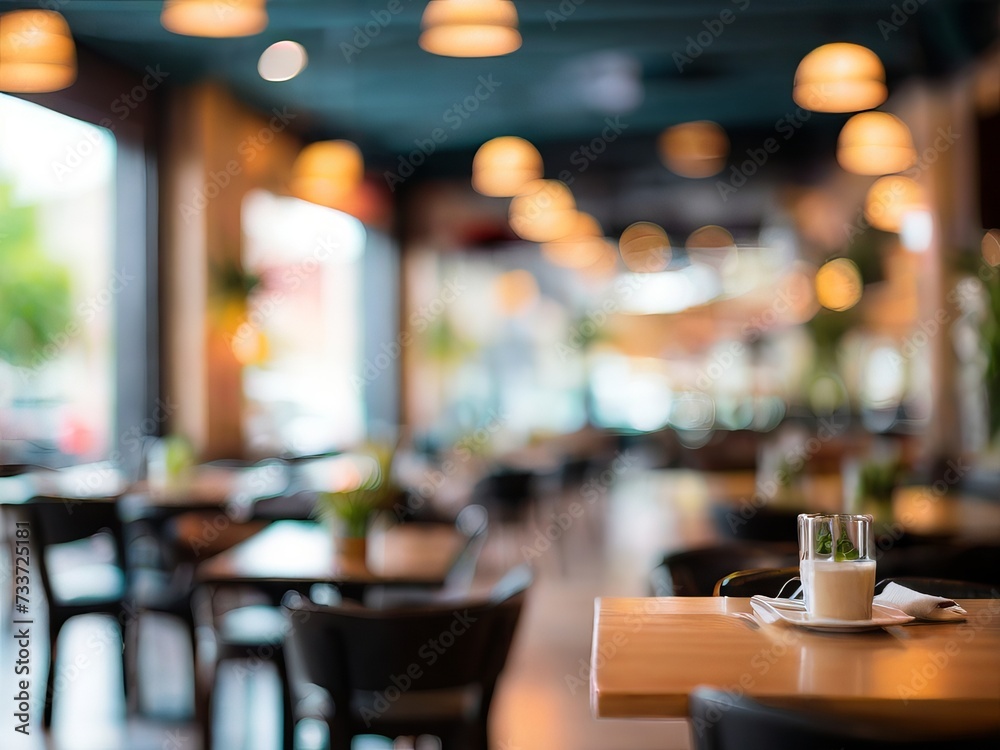 blurred background interior of restaurant blurred background interior of restaurant