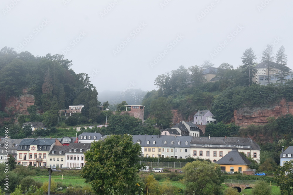 fog on the Mosel in Trier