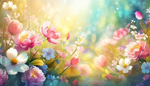 flowers in spring © Frantisek