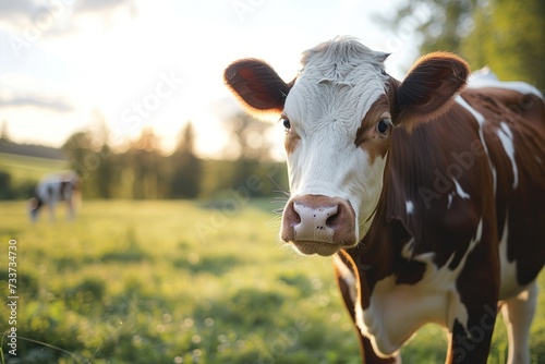 Cute Cows On a Farm