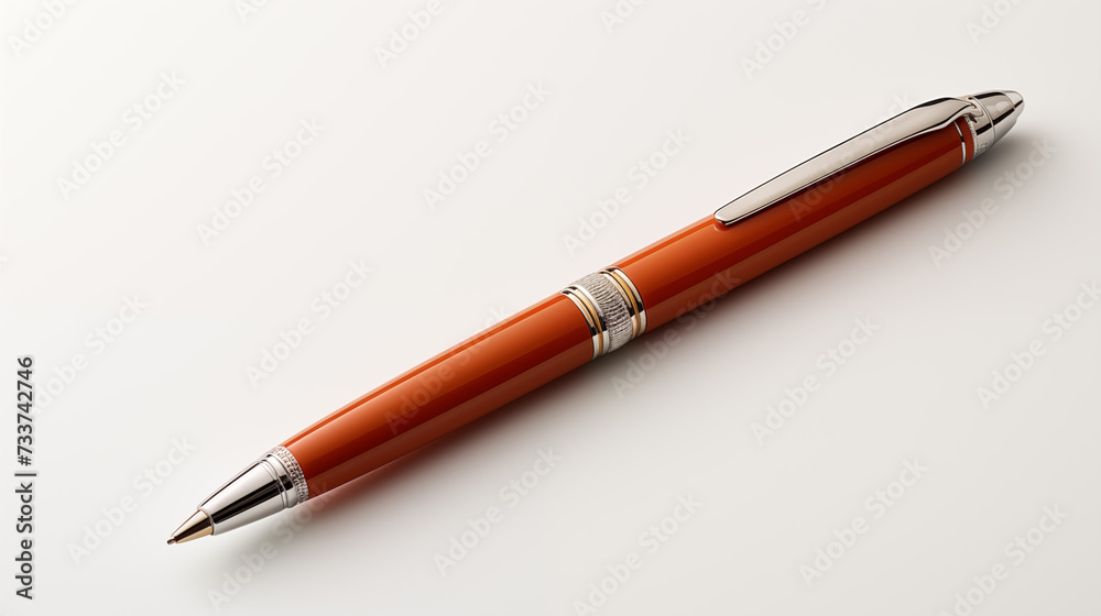 Orange pen