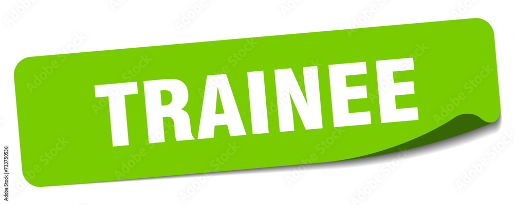 trainee sticker. trainee label trainee sticker. trainee label