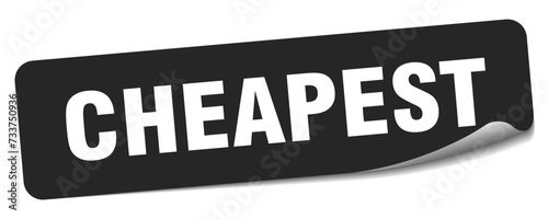 cheapest sticker. cheapest label
